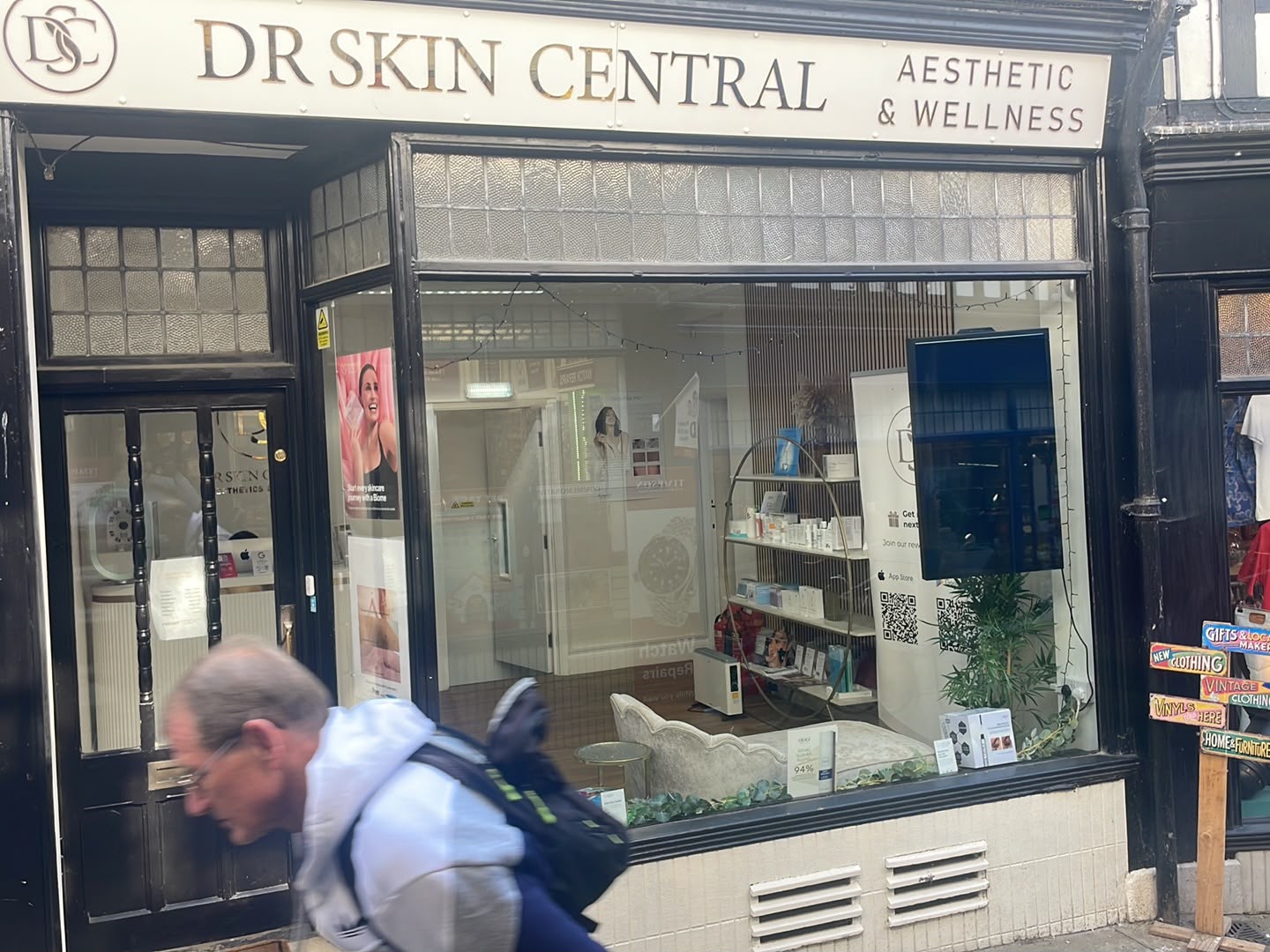 Dr Skin Central clinic entrance in Ipswich