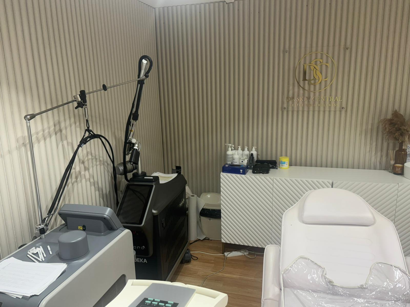 SmartPICO laser treatment room at Dr Skin Central